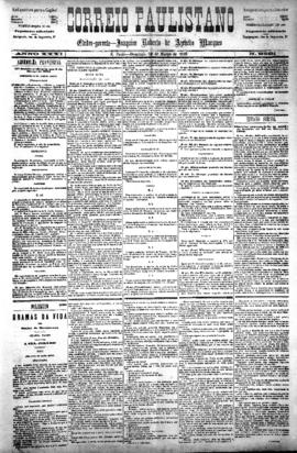 Correio paulistano [jornal], [s/n]. São Paulo-SP, 29 mar. 1885.