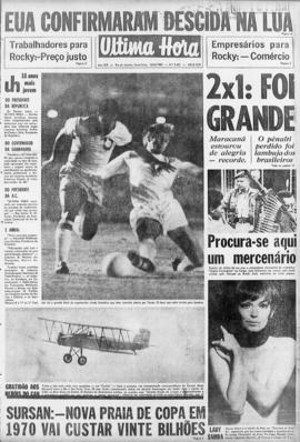 Última Hora [jornal]. Rio de Janeiro-RJ, 13 jun. 1969 [ed. matutina].