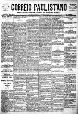 Correio paulistano [jornal], [s/n]. São Paulo-SP, 09 nov. 1888.