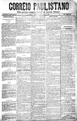 Correio paulistano [jornal], [s/n]. São Paulo-SP, 23 jun. 1887.