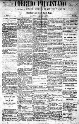 Correio paulistano [jornal], [s/n]. São Paulo-SP, 04 jun. 1880.