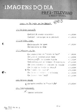 TV Tupi [emissora]. Diário de São Paulo na T.V. [programa]. Roteiro [televisivo], 10 jun. 1959.